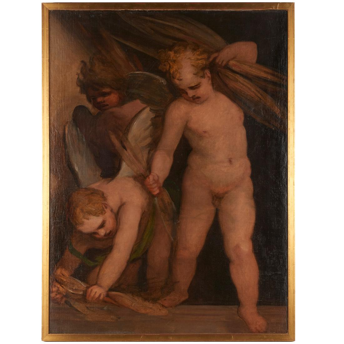 George Romney (circle), oil on canvas (1 of 9)