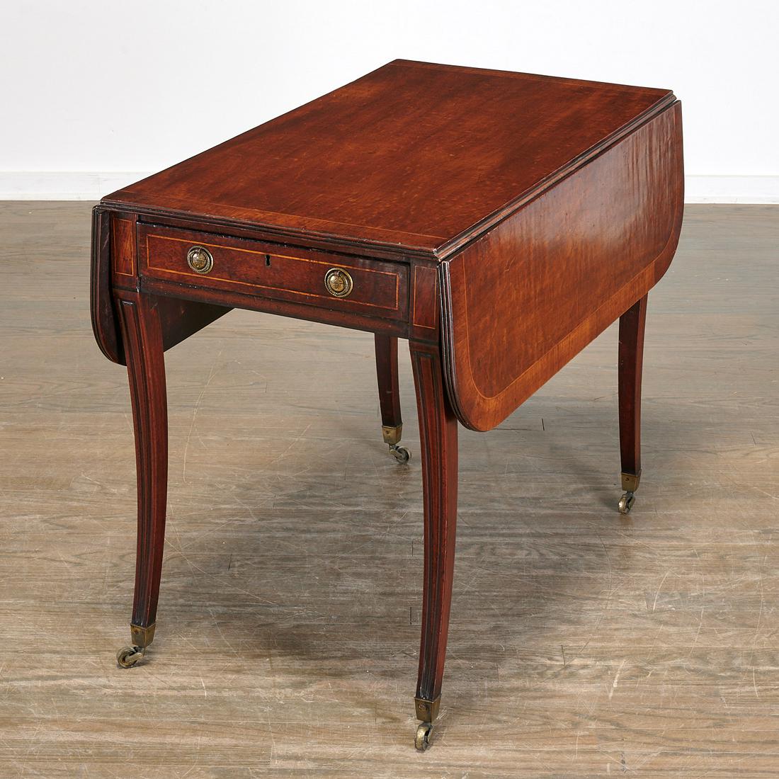 Early Regency mahogany pembroke table (1 of 5)