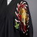 Japanese brocade & embroidered robe kimono - 2