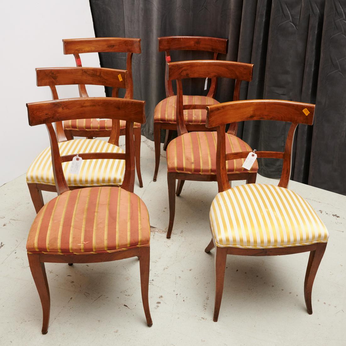 (6) Continental Neoclassical style dining chairs (1 of 8)