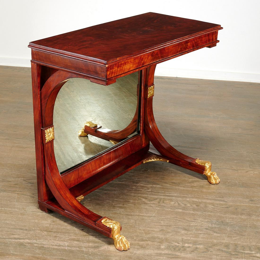 Russian Empire parcel gilt mahogany console table (1 of 4)