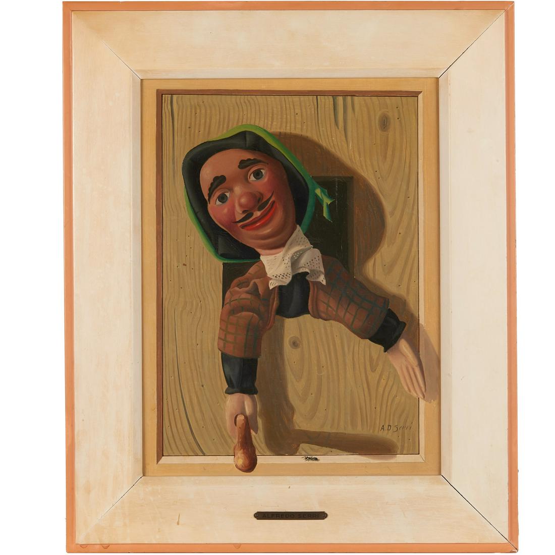 Alfredo Serri, oil on canvas (1 of 7)