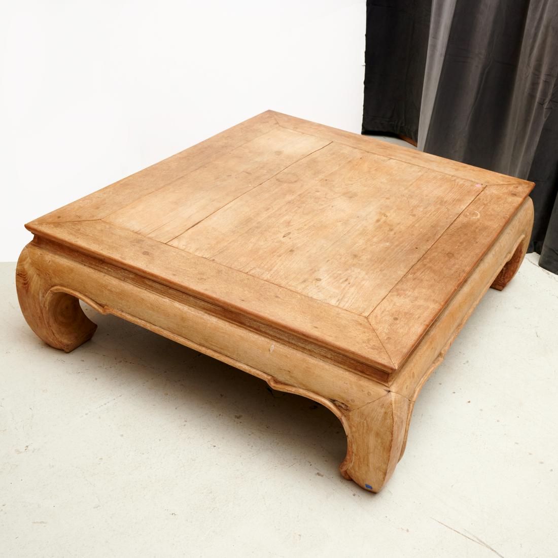 Large Thai teak low table (1 of 4)