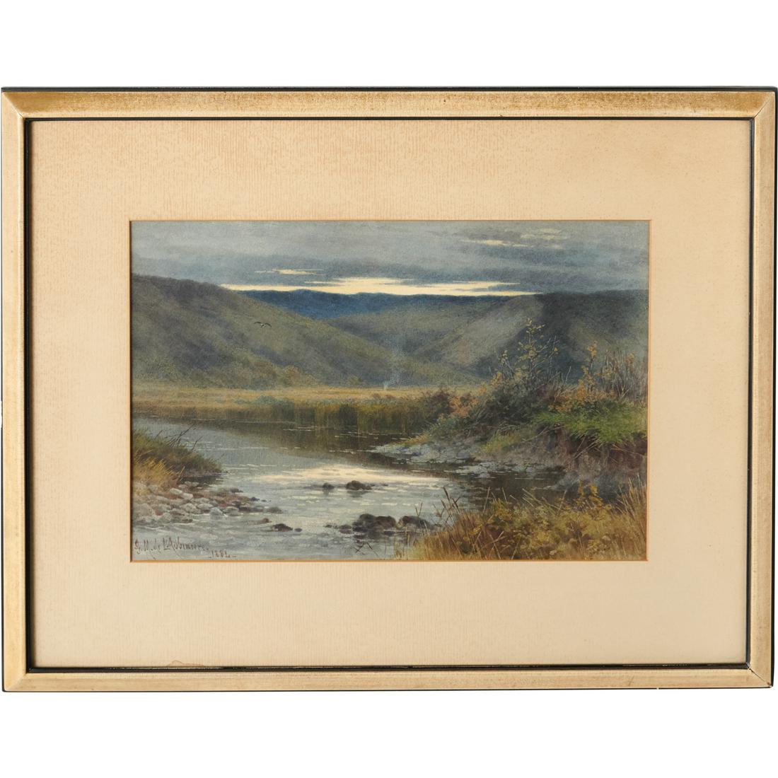 Georgiana de L'Aubiniere, painting (1 of 4)