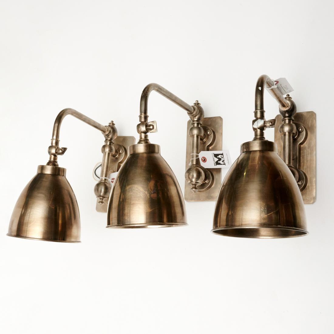 Set (3) Urban Archaeology "Chart Light" sconces (1 of 5)