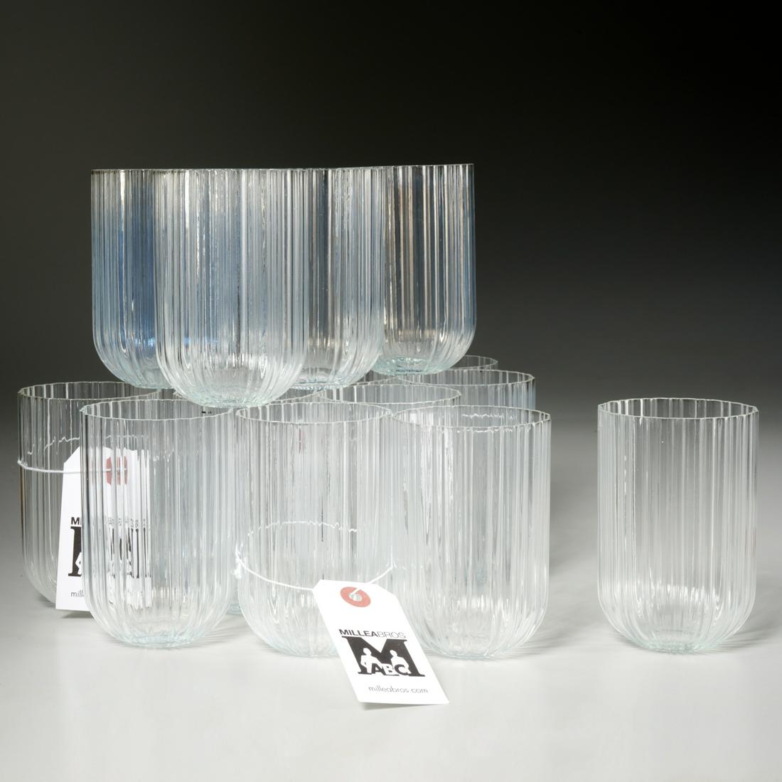 Set (15) Lella & Massimo Vignelli "Giga" tumblers (1 of 5)