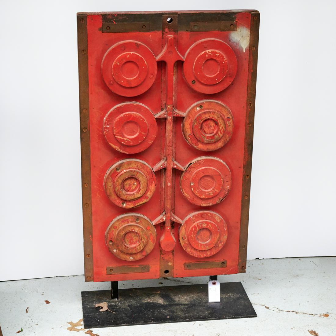 Antique French plumbing mold, modernist sculpture (1 of 5)