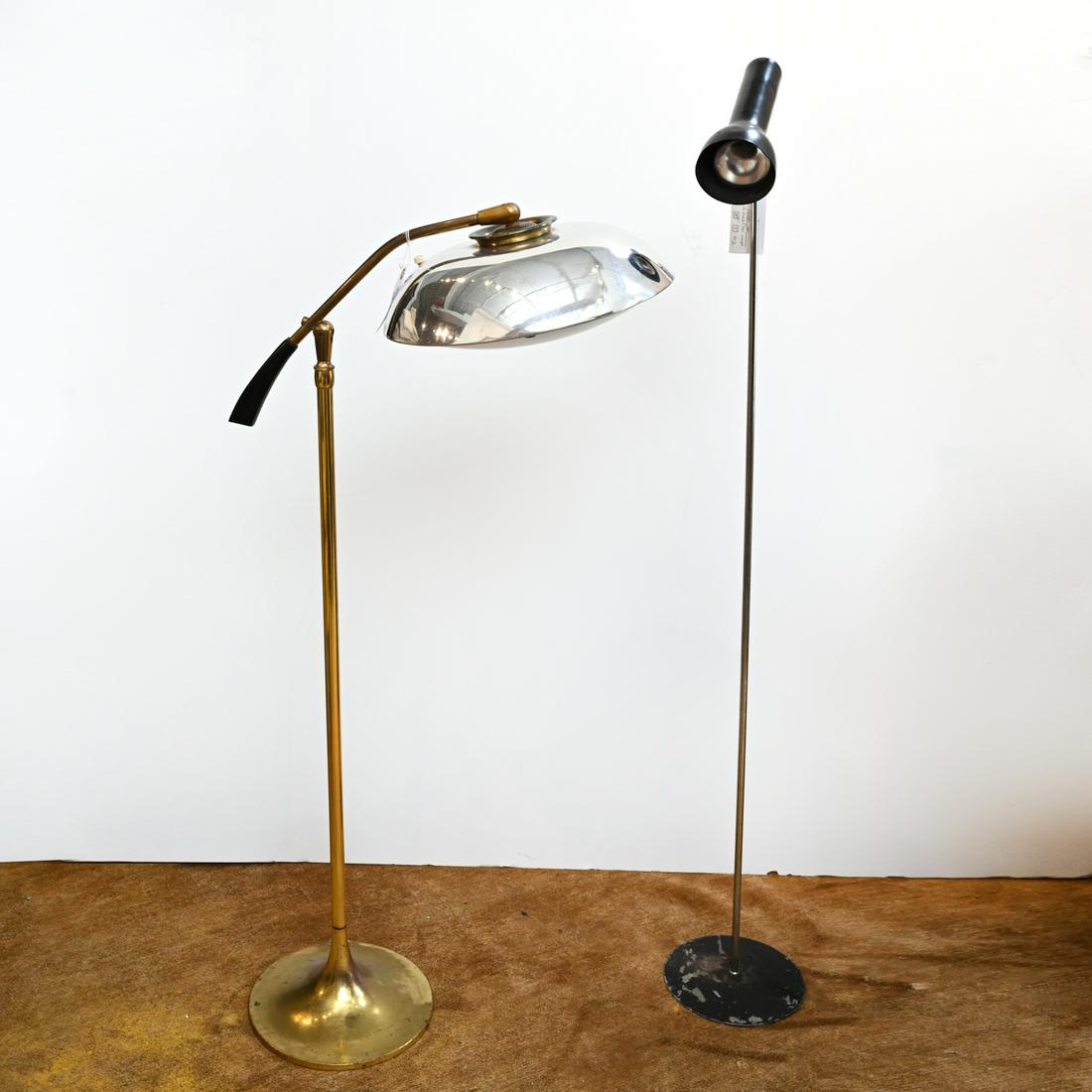 (2) Mid-Century Modern floor lamps (1 of 6)