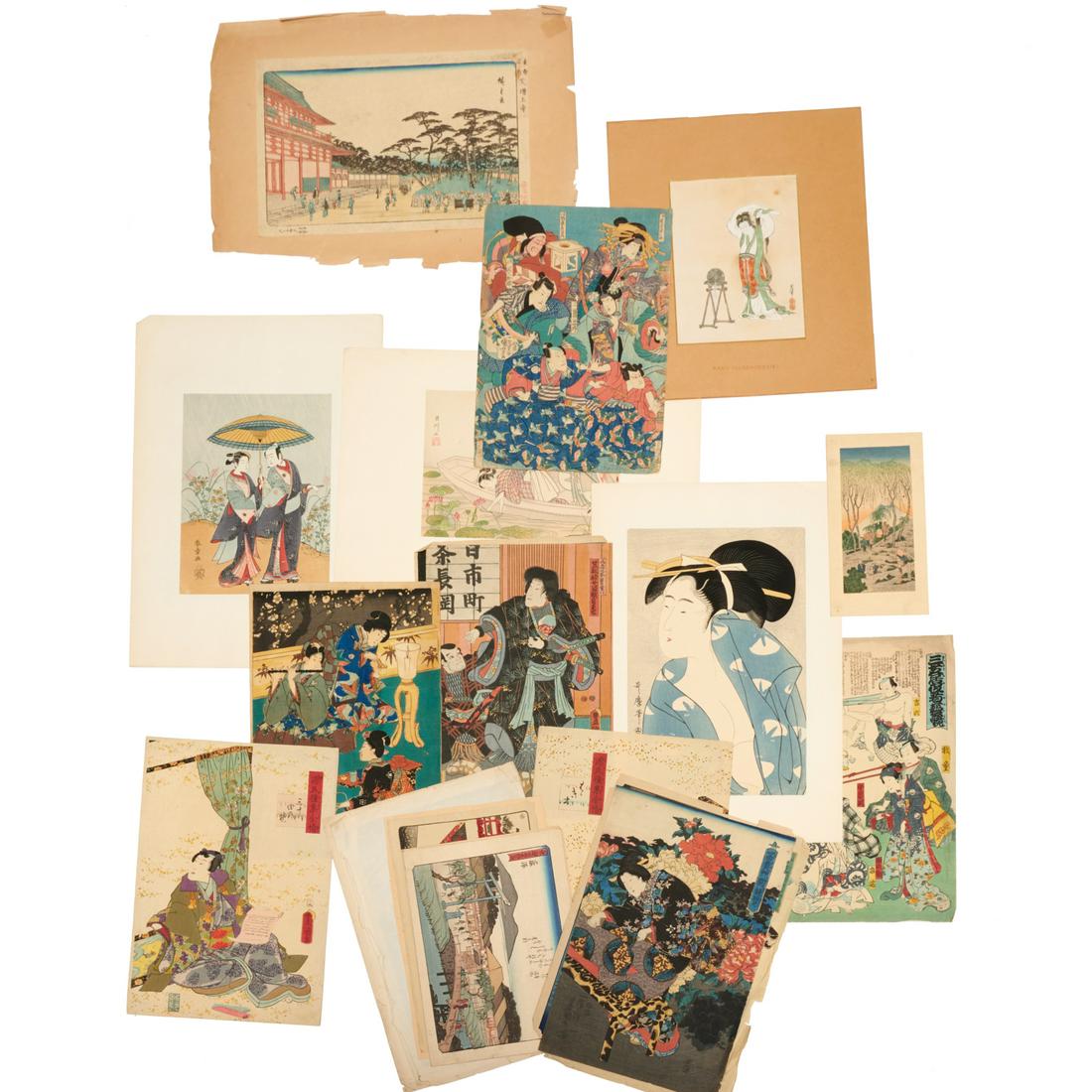 Japanese woodblock print collection (1 of 6)