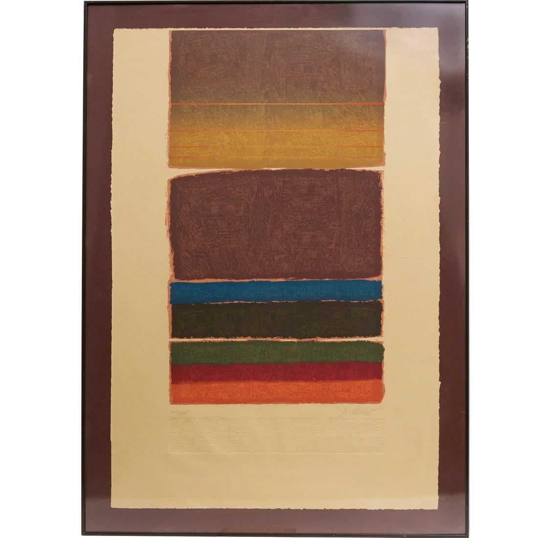 Manner of Mark Rothko, screen print (1 of 6)