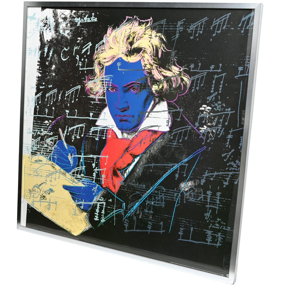 Andy Warhol, Beethoven print (1 of 5)