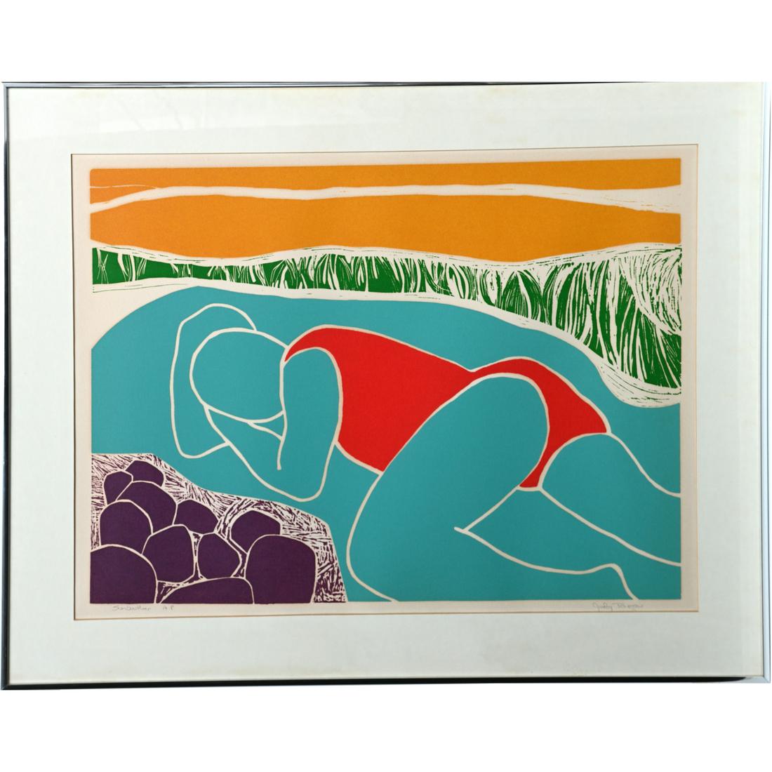 Judy Targan, Artists's Proof lithograph (1 of 5)