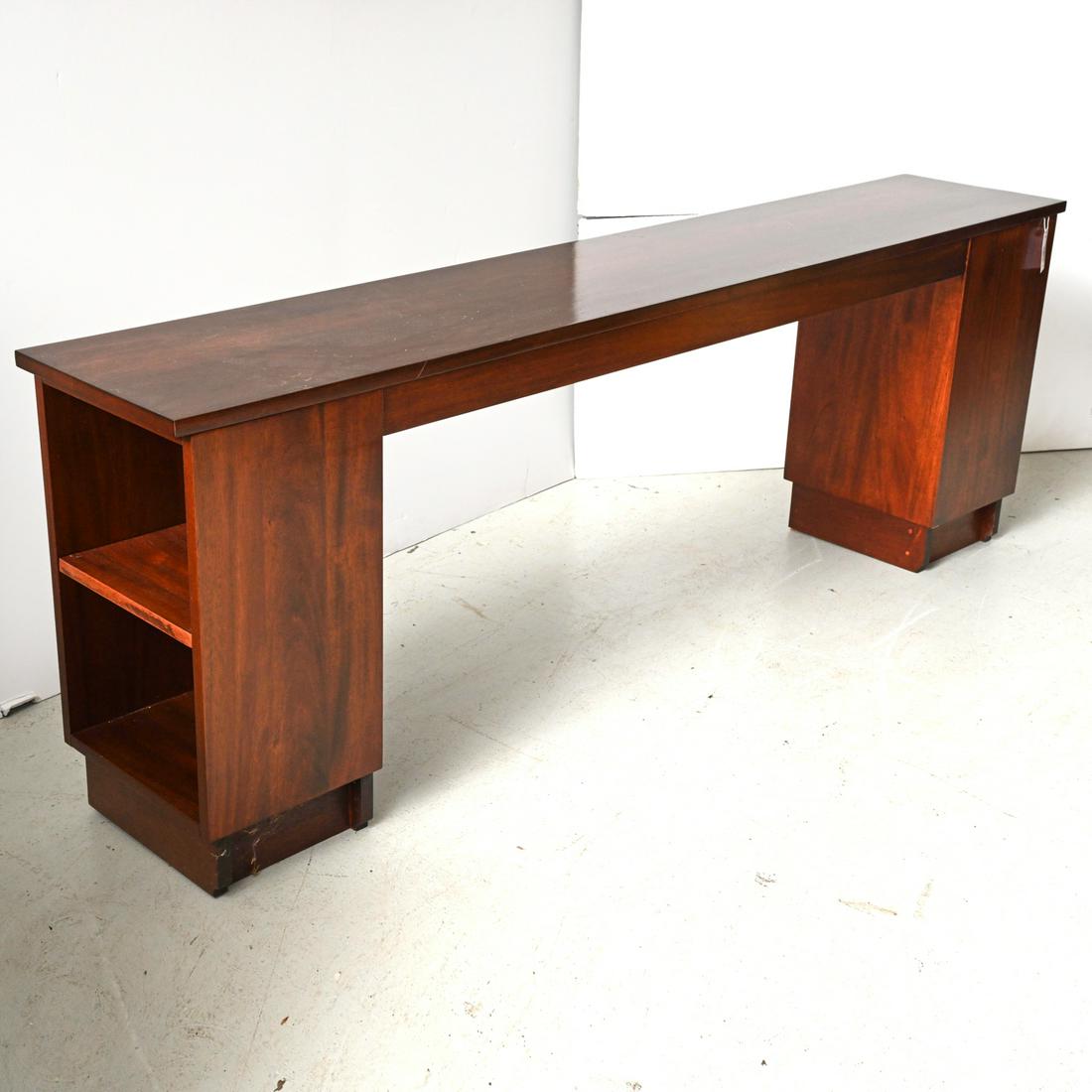 Modern console table bookcase (1 of 4)