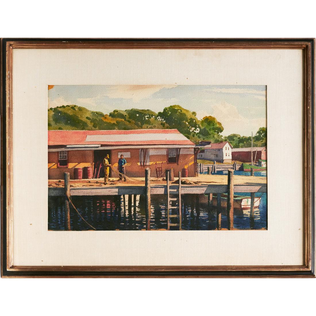 Edmond James Fitzgerald (attrib.), painting (1 of 7)