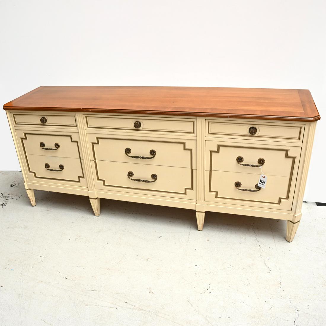 Century Furniture Louis XVI style triple dresser (1 of 5)