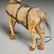 (2) American Folk Art carved wood horse toys - 6