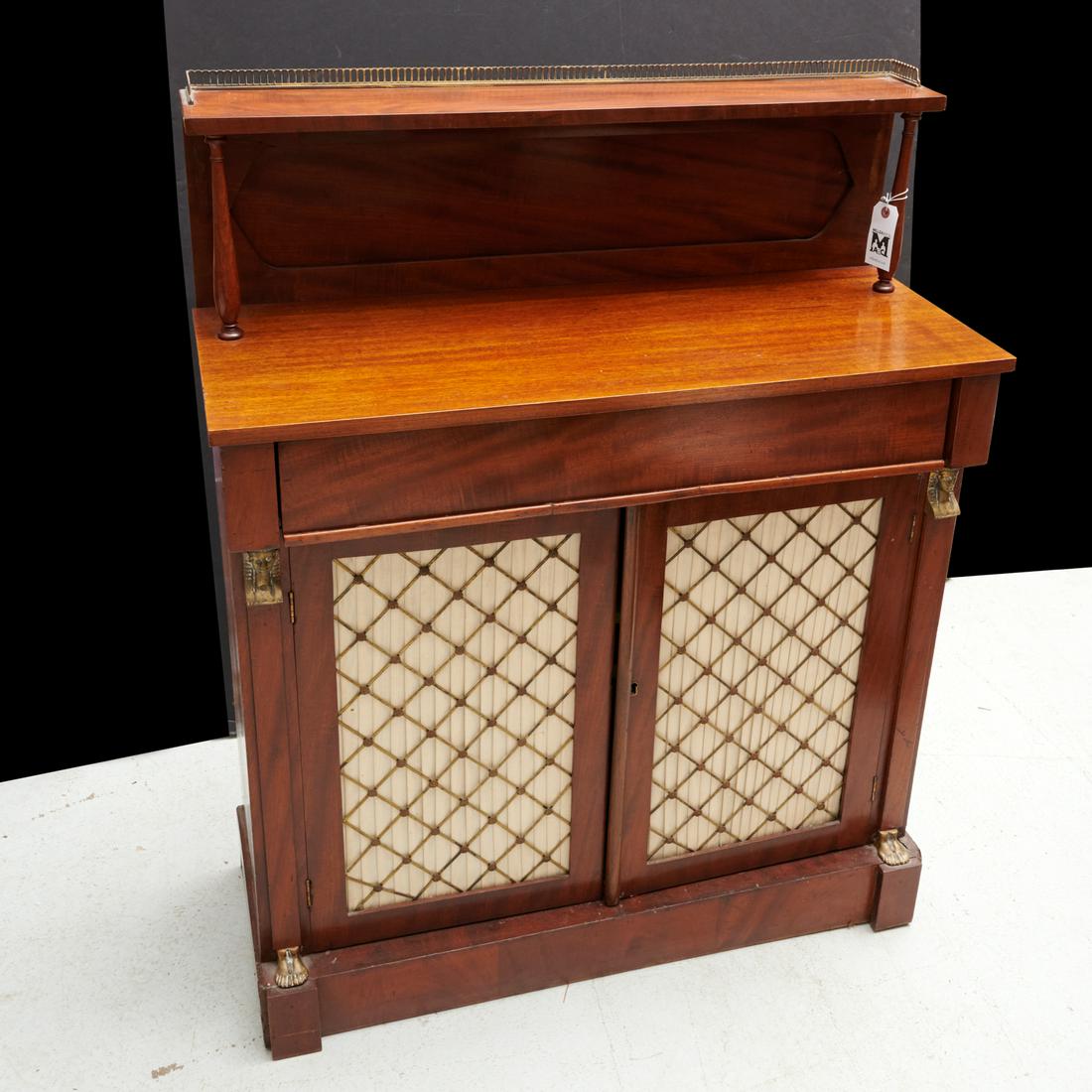 Regency Egyptian Revival cabinet (1 of 6)