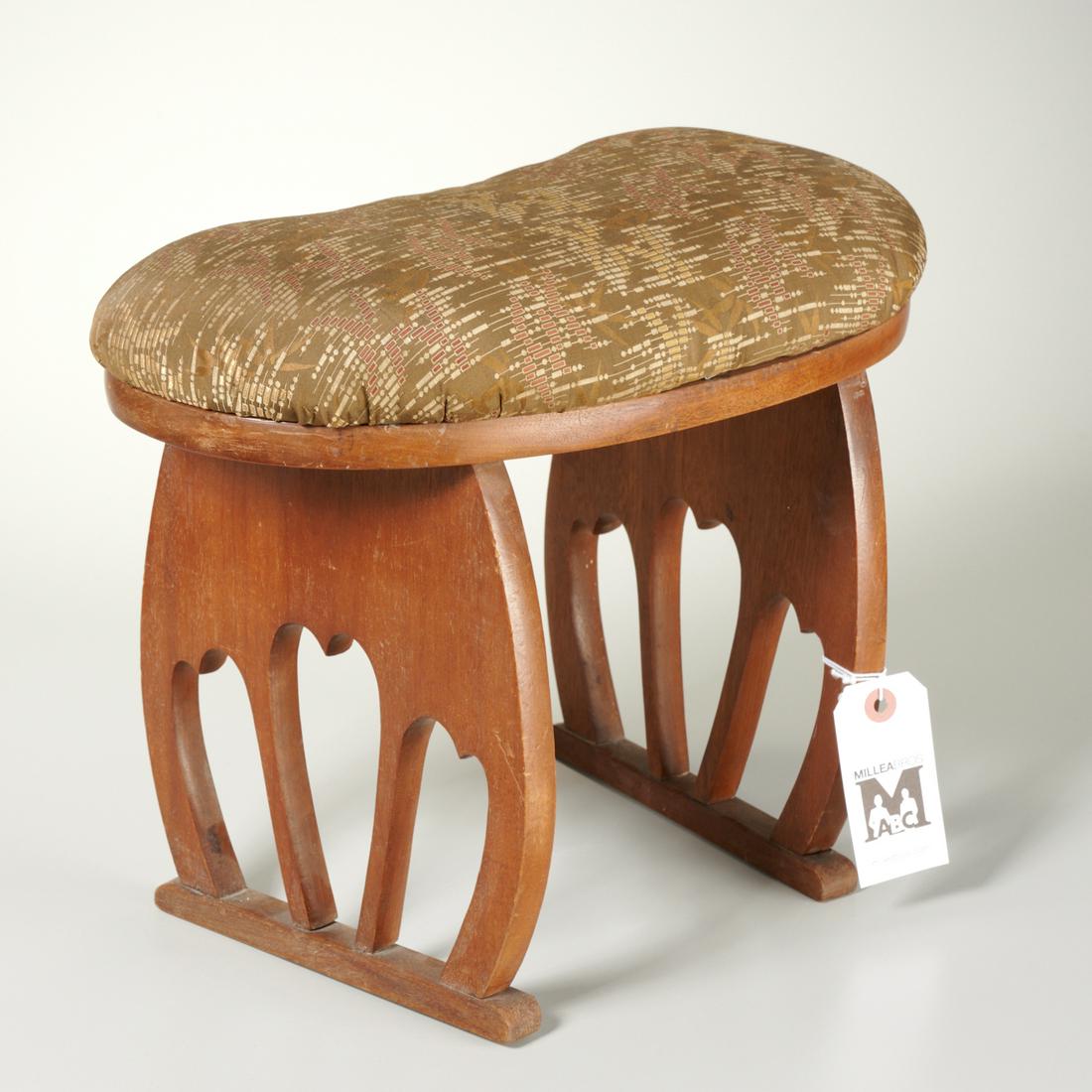 Japanese Arts & Crafts footstool (1 of 4)