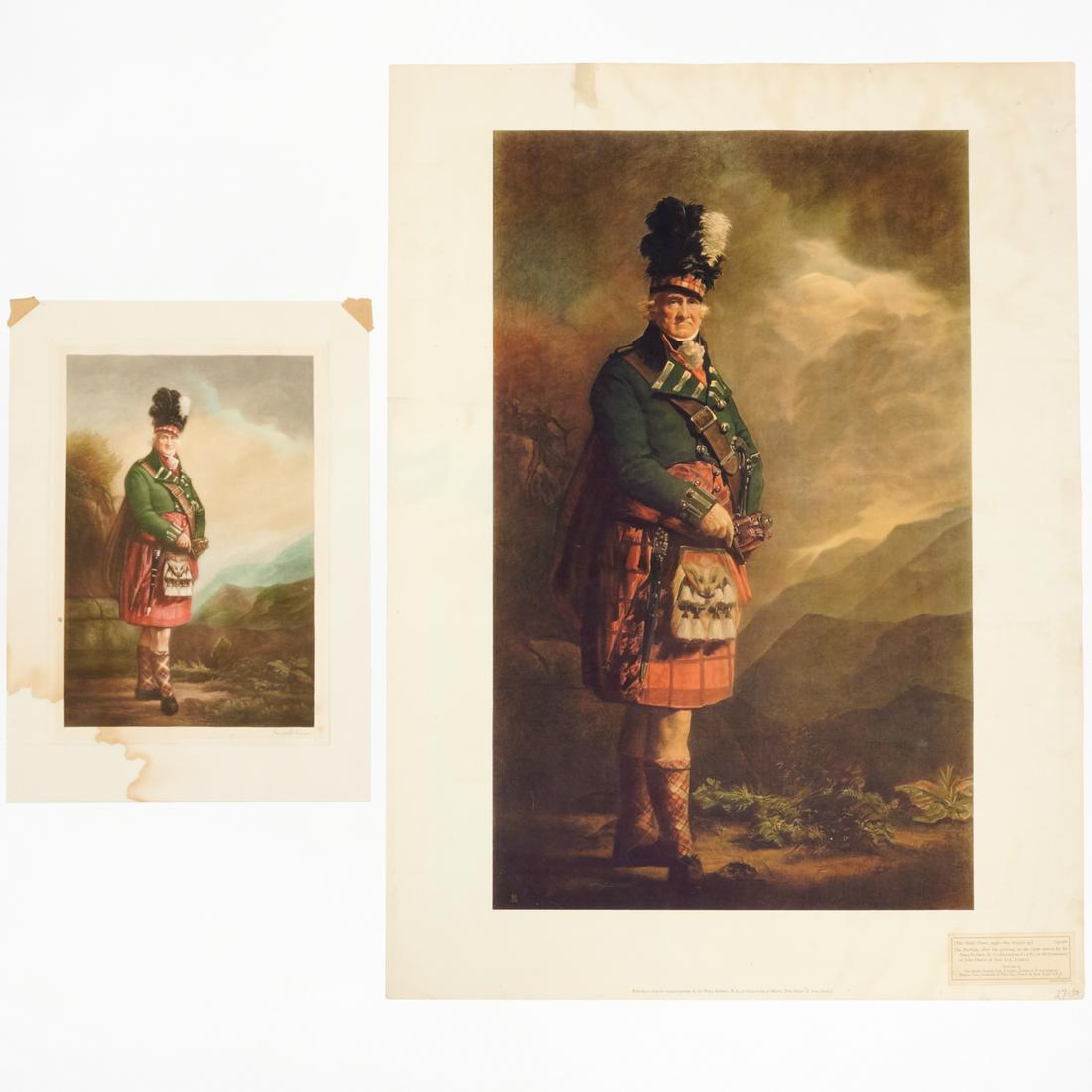 Henry Raeburn, large chromolithograph & mezzotint (1 of 8)
