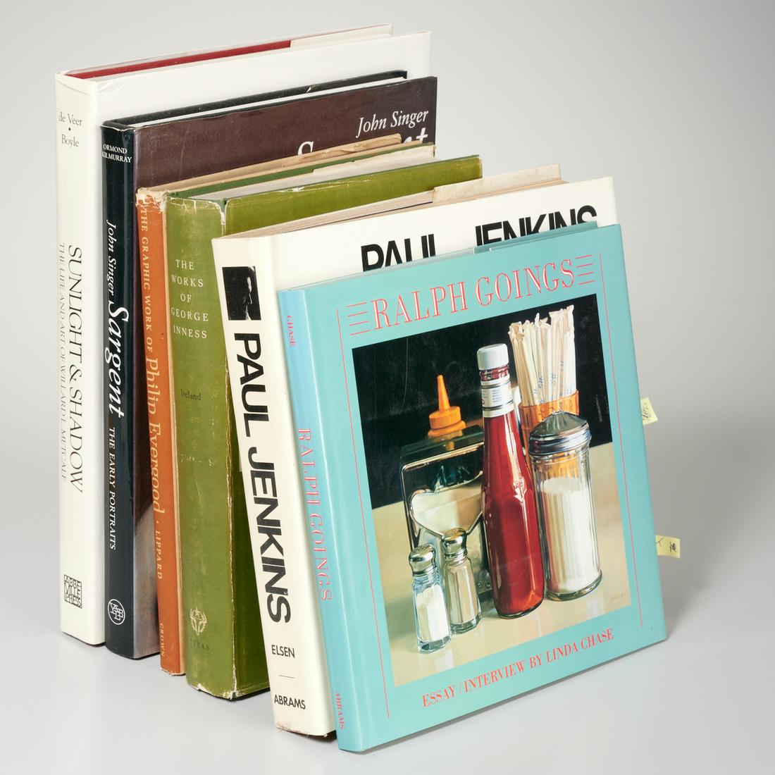 American artists, (6) vols. incl. some signed (1 of 11)