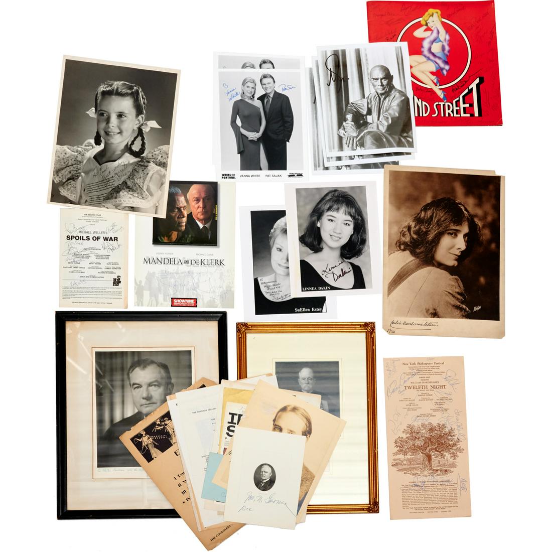 Collection autographs, stage & screen, etc. (1 of 5)