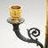 Pair French late Empire figural bronze candelabra - 4