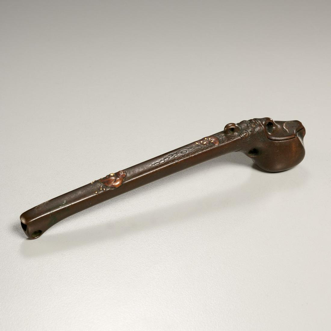 Japanese Meiji mixed metal Yatate (1 of 5)