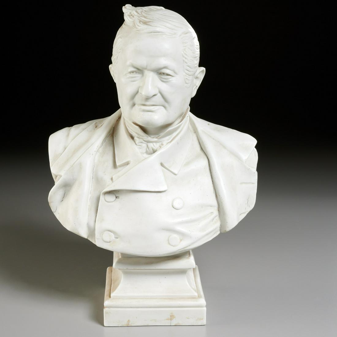 A. Carrier-Belluse, parian bust of Adolphe Thiers (1 of 6)