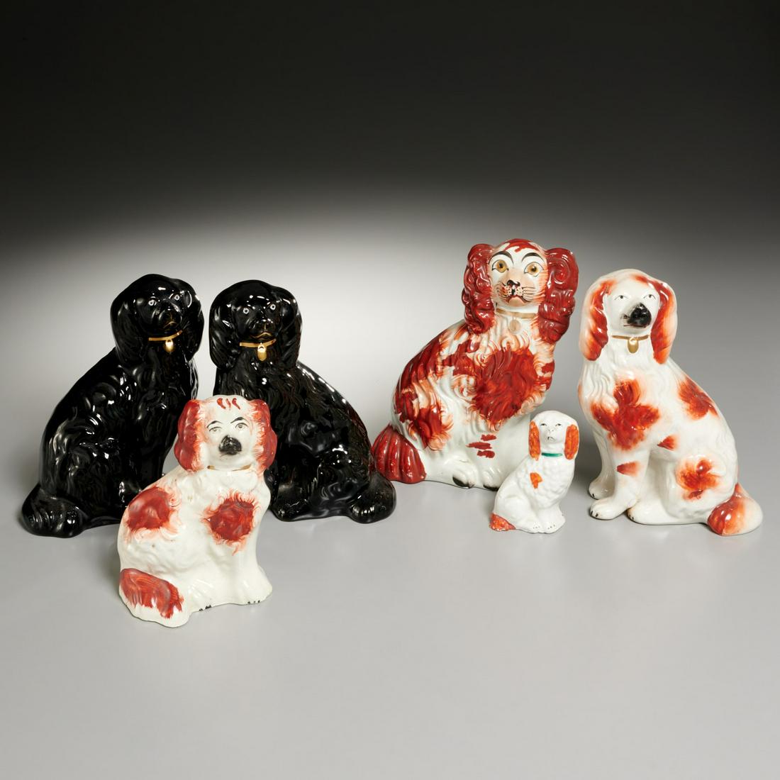 (6) Staffordshire dogs (1 of 5)