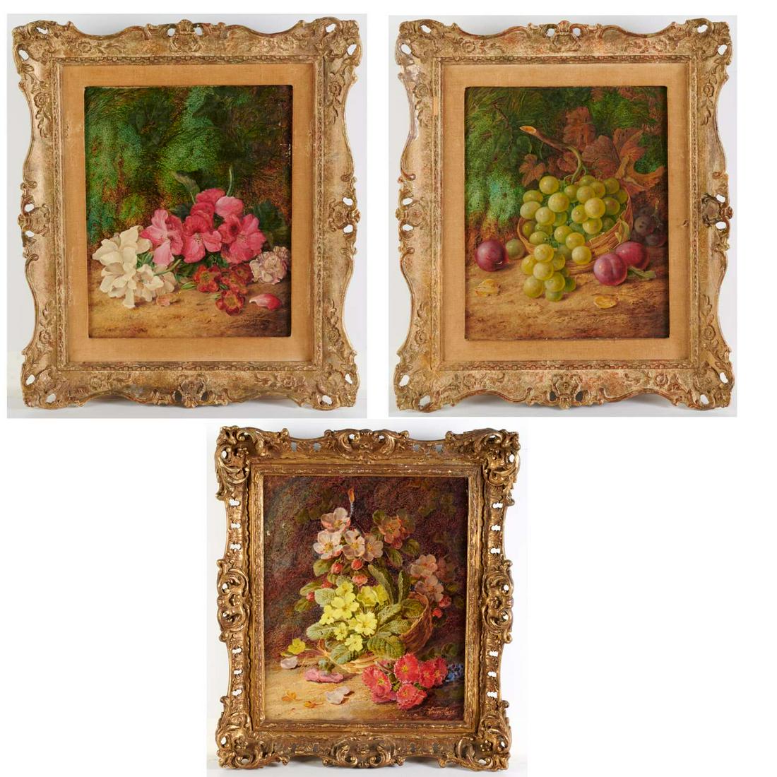 Vincent Clare, (3) still life paintings (1 of 7)