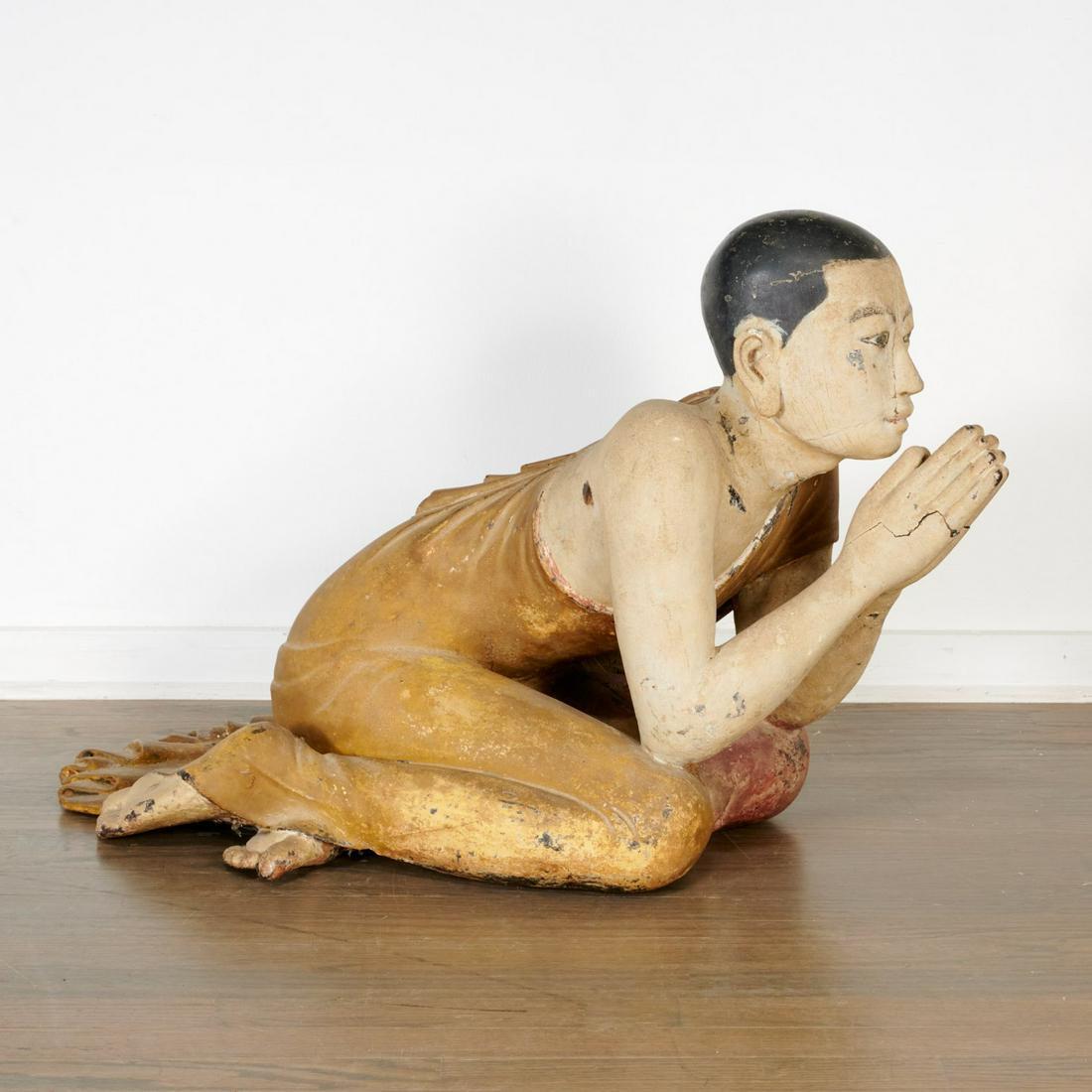 Large antique Thai devotee figure (1 of 5)