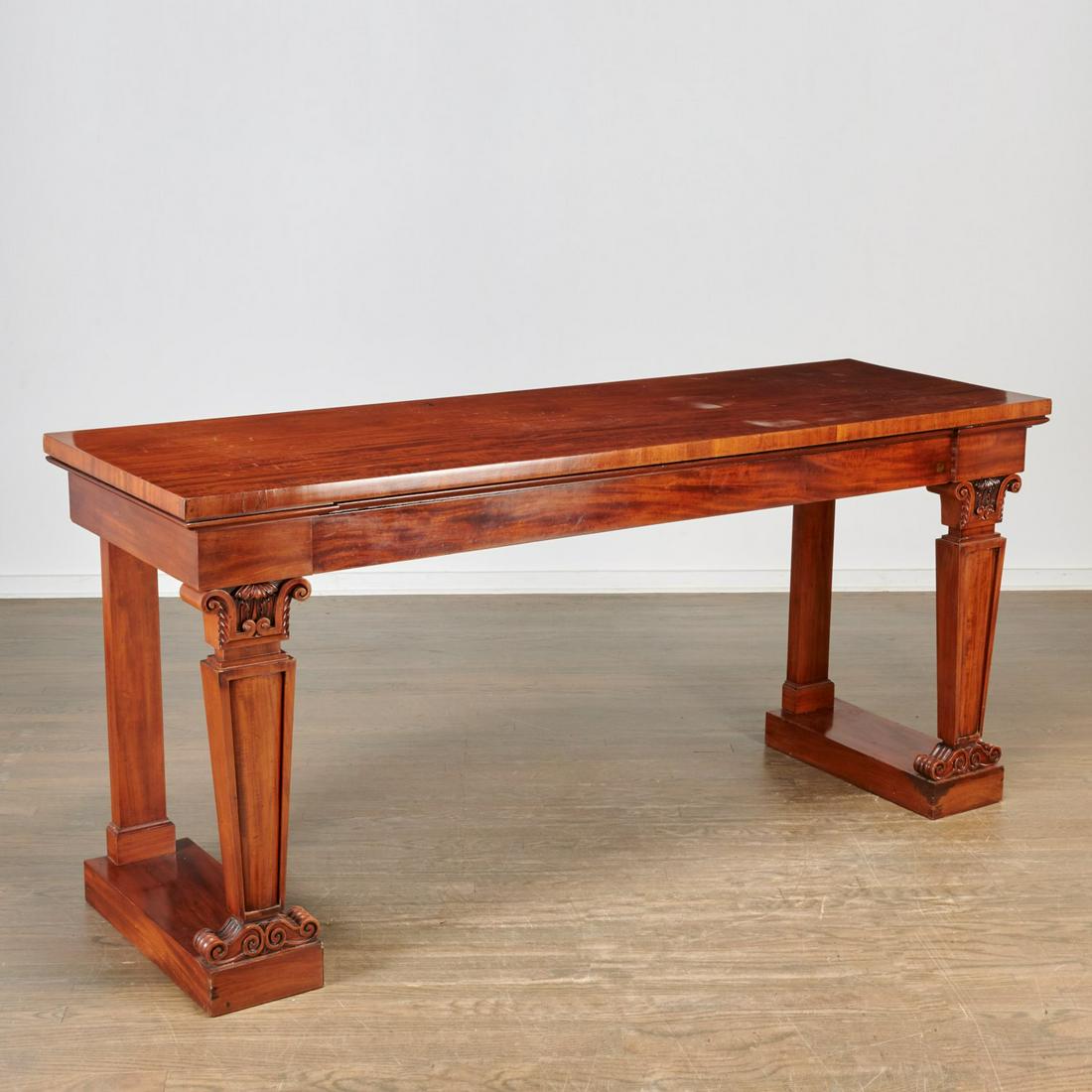 William IV mahogany serving table or console (1 of 6)