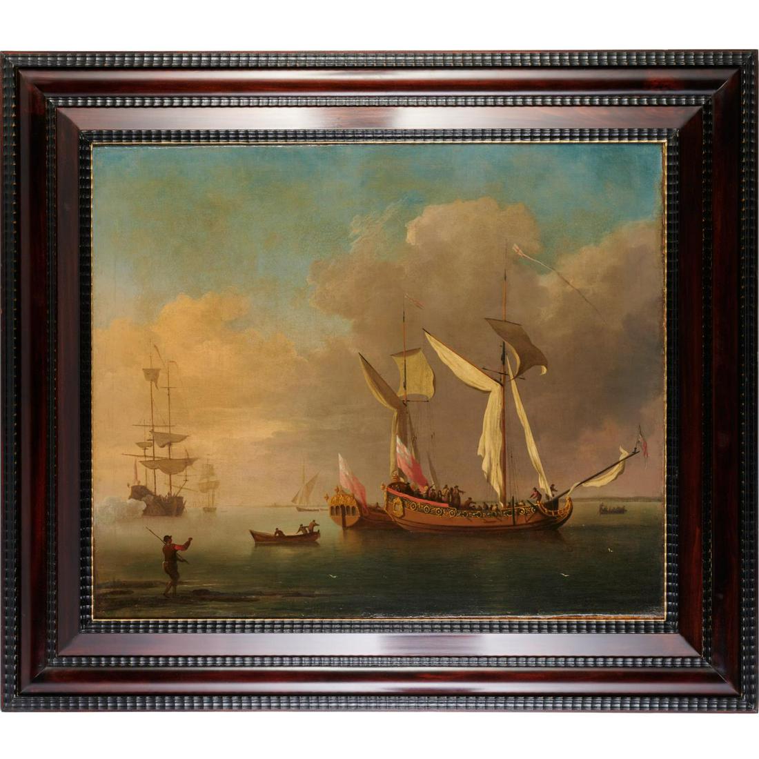 Follower of Willem van de Velde II, painting (1 of 7)