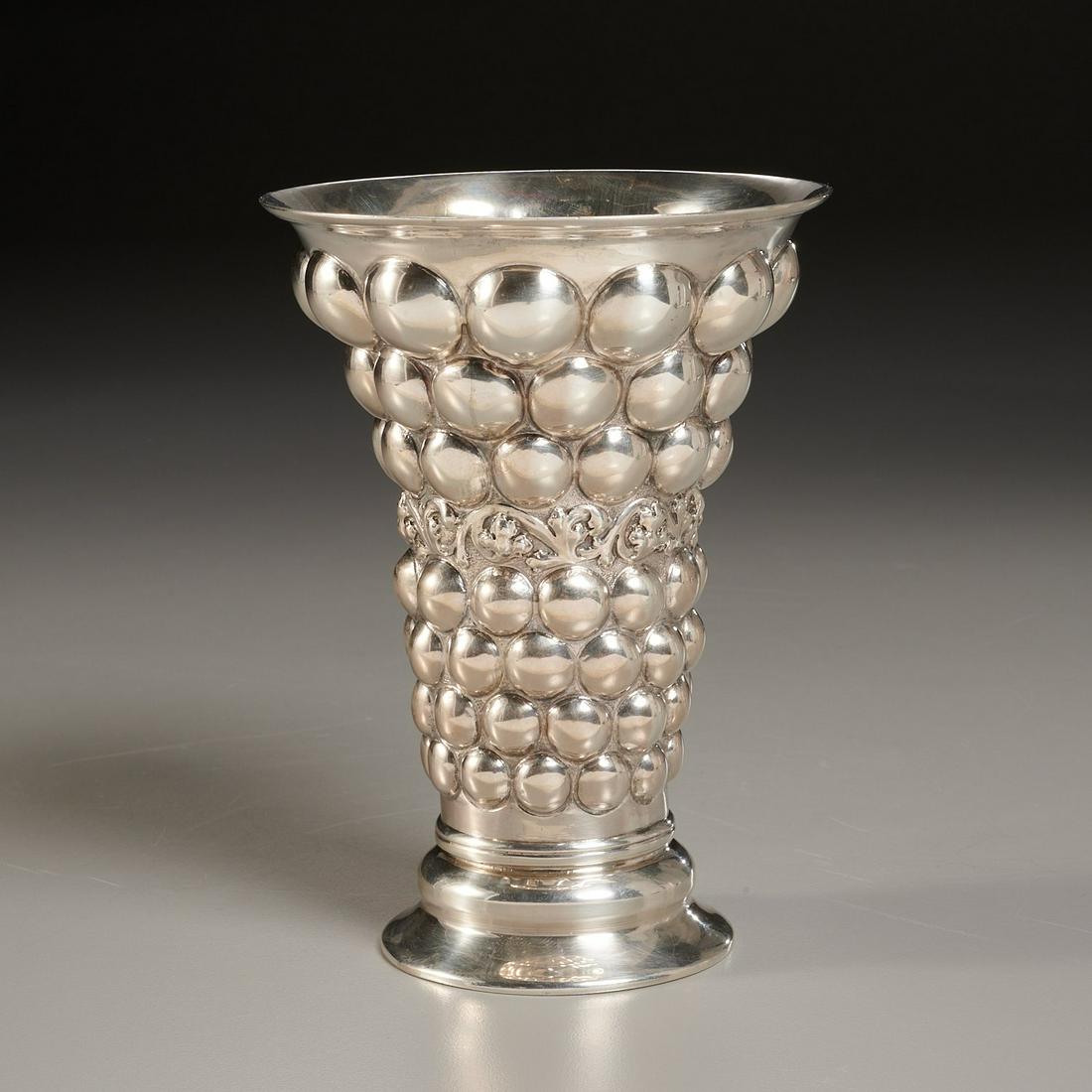 Tiffany & Co., German silver Augsburg-style beaker (1 of 6)