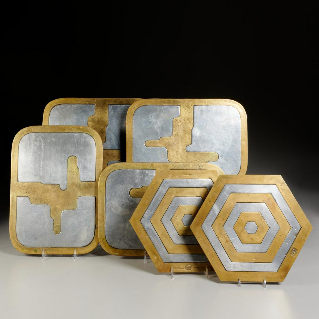 David Marshall, (6) piece tabletop group (1 of 7)