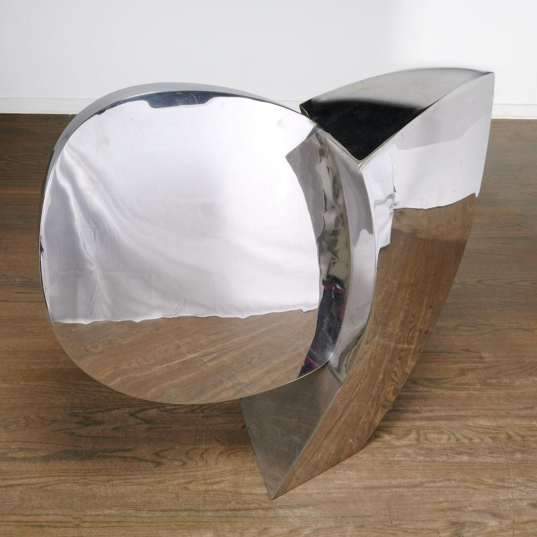 Leslie Thornton, chrome plated bronze, 1973 (1 of 6)