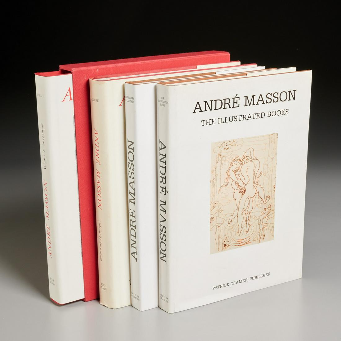 Andre Masson, (2) catalogues raisonne (1 of 5)