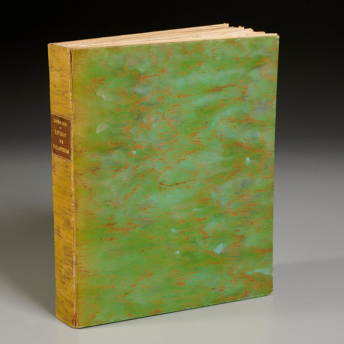 [Maillol] Livret de Folastries, with etchings: [Maillol] Livret de Folastries, with etchings, Pierre de Ronsard. Livret de Folastries, a Ianot Parisien. Ambrose Vollard, 1938, with 43 original erotic etchings by Aristide Maillol, incl. 16 full-pag