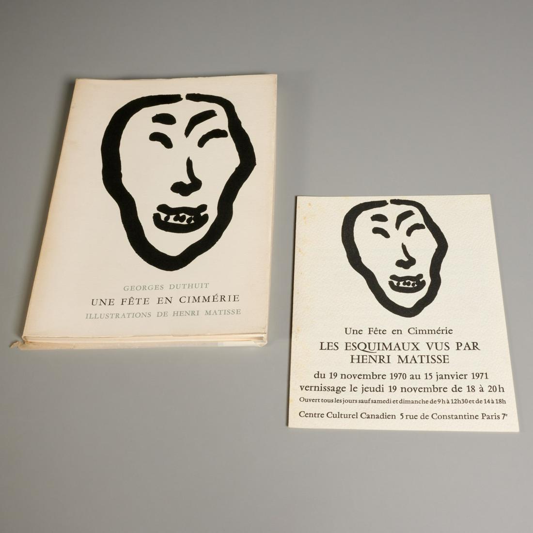 [Matisse] Une Fete en Cimmerie, w/orig. aquatint (1 of 3)