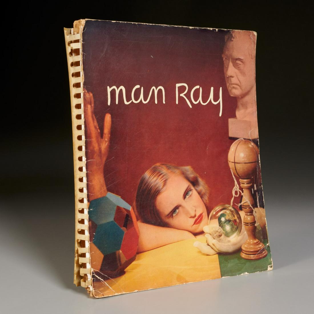 Photographs by Man Ray 1920-1934, 1st edition: Photographs by Man Ray 1920-1934, 1st edition, James Thrall Soby, Hartford, CT, 1934, engraved and printed in France, portrait by Picasso, text by Man Ray, Paul Eluard, Andre Breton, Marcel Duchamp (a