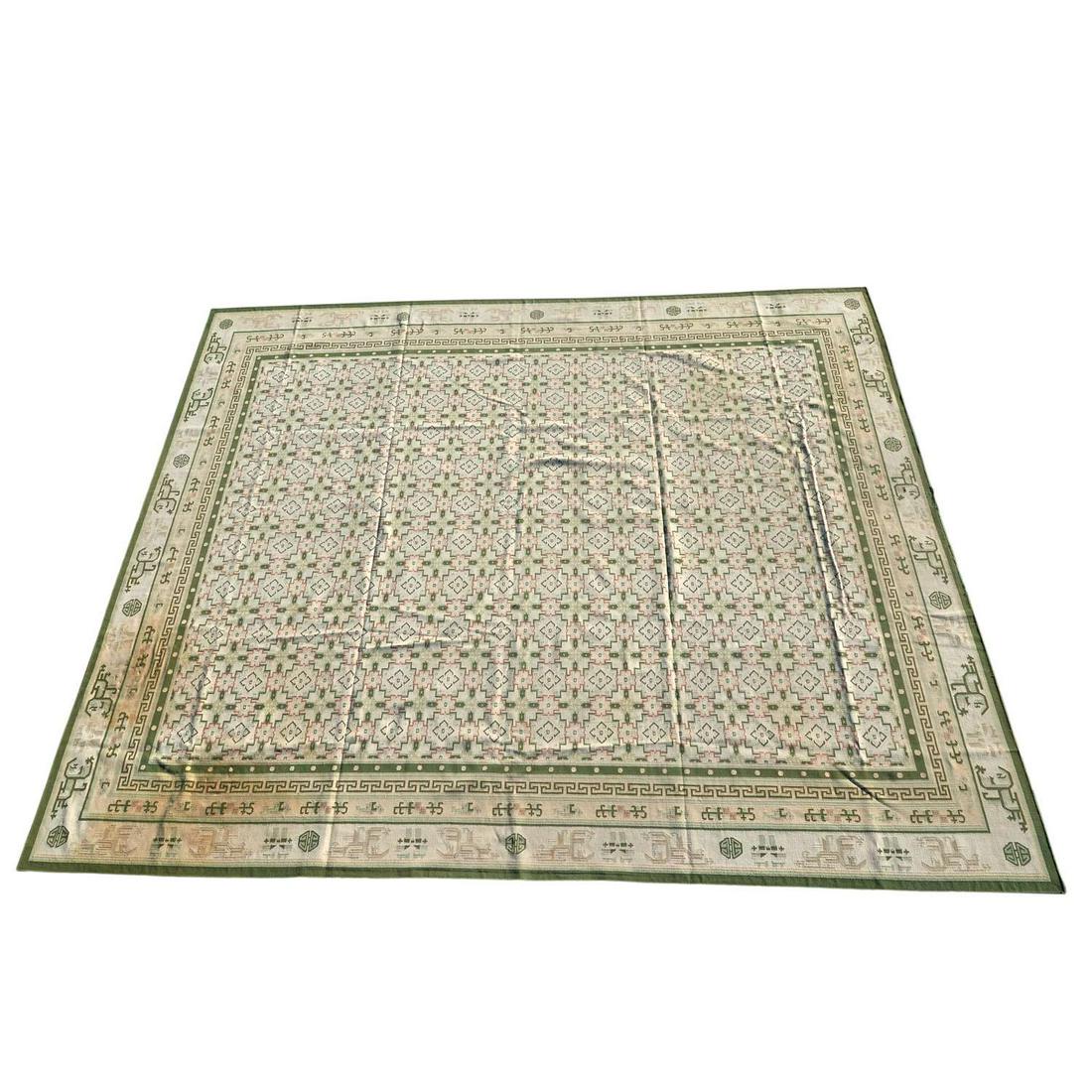 Room size Dhurrie carpet (1 of 6)