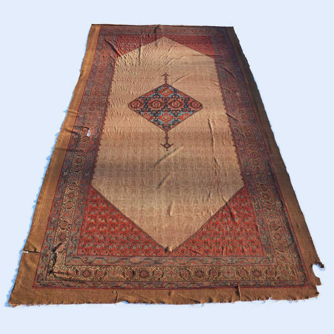 Palace-size antique Bidjar carpet (1 of 9)