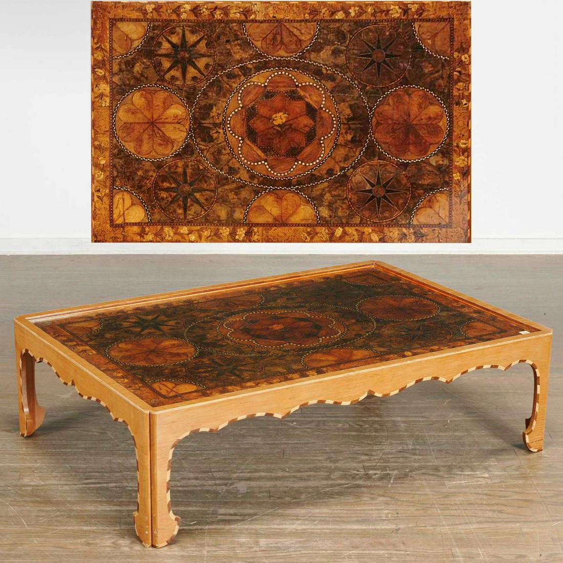 Dutch Baroque marquetry coffee table, ex Mallett (1 of 9)
