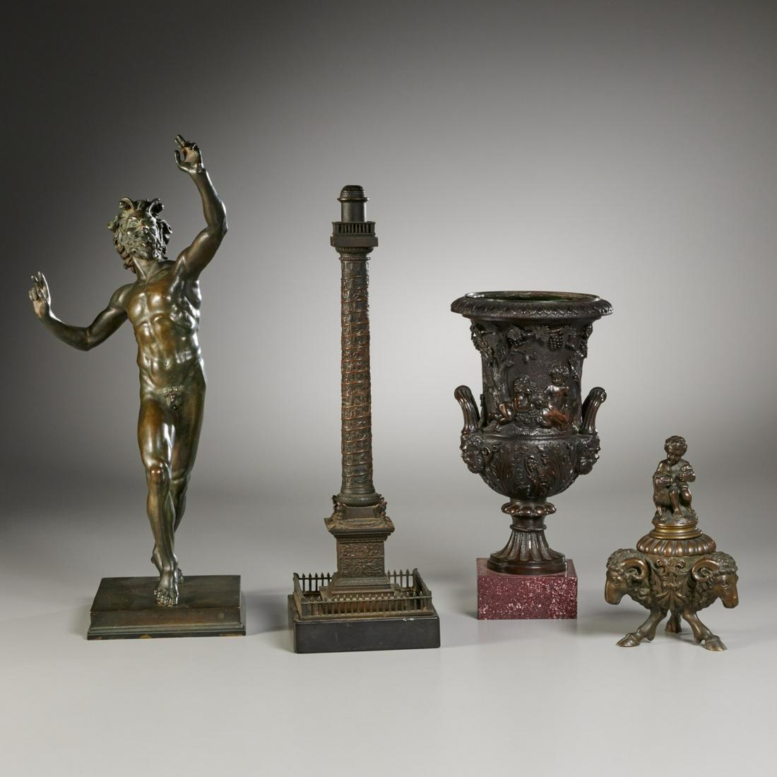 Collection (4) Grand Tour bronzes (1 of 7)