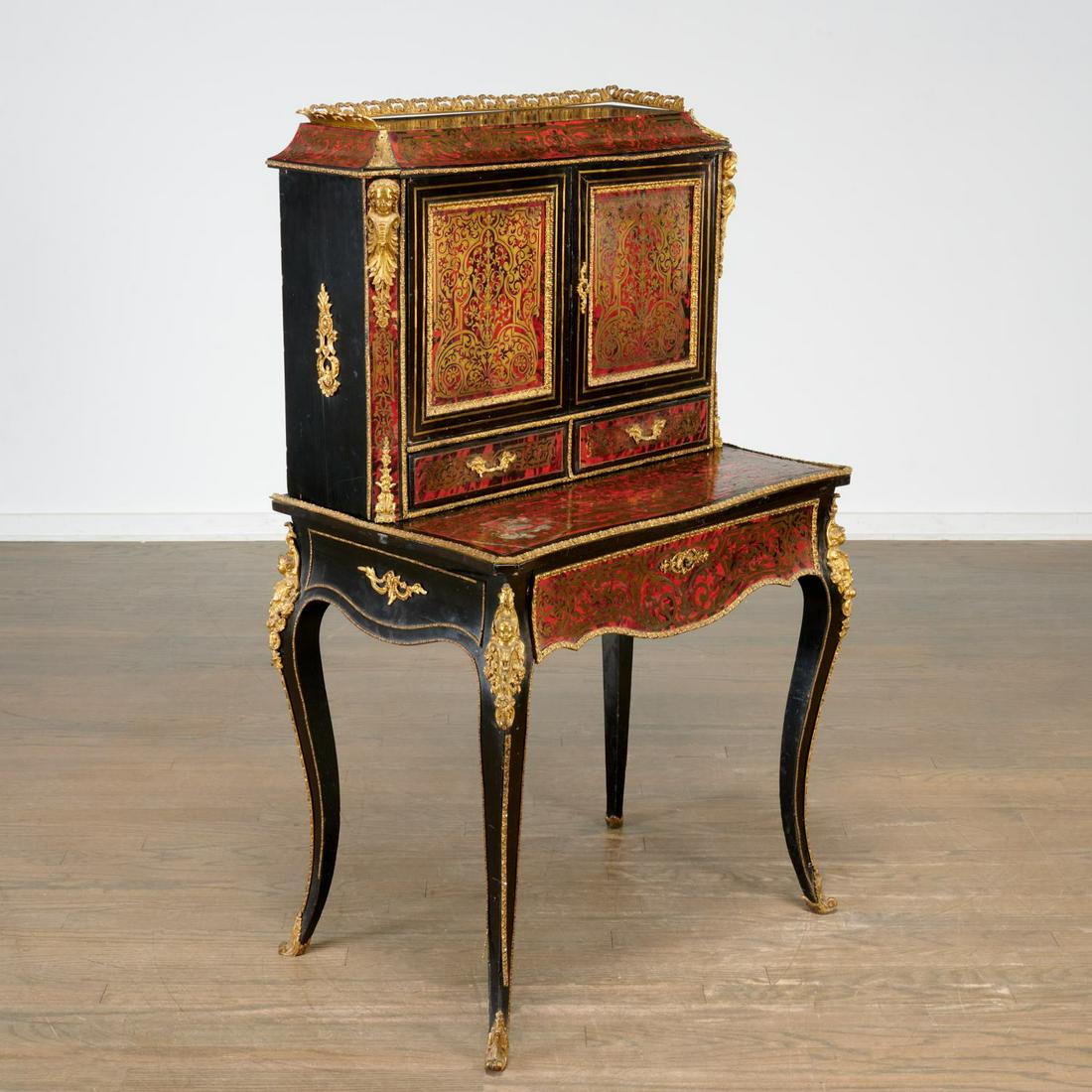 Napoleon III ormolu-mounted boulle Bureau de Dame (1 of 10)