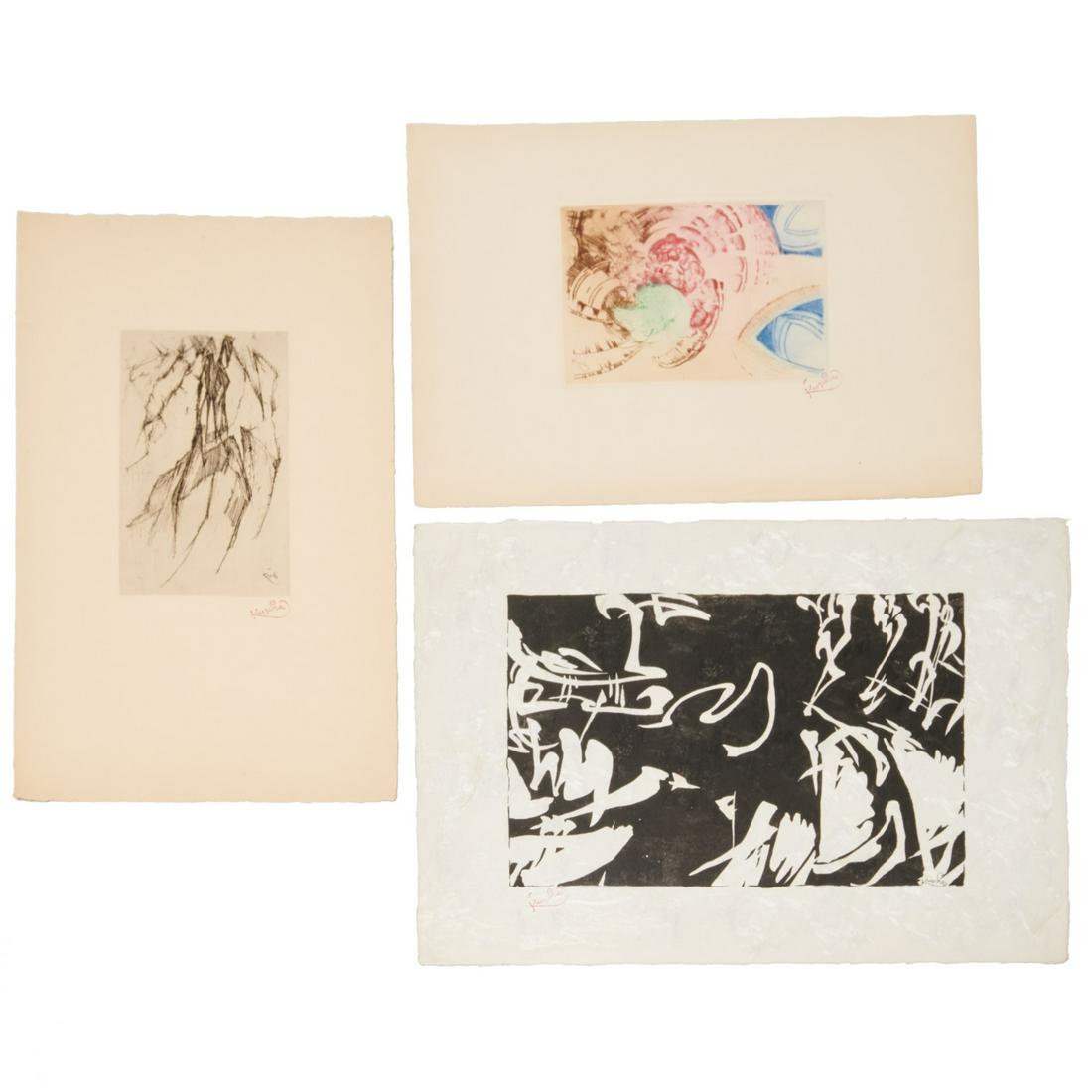 Frantisek Kupka, (3) prints, 1st. quarter 20th c. (1 of 6)