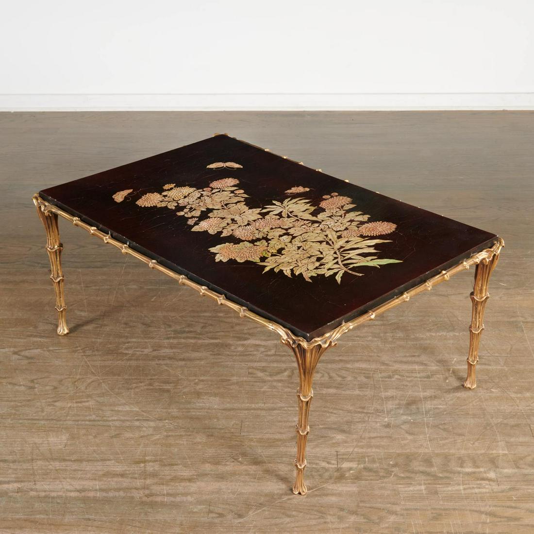 Atelier Midavaine, bronze & lacquer coffee table (1 of 8)
