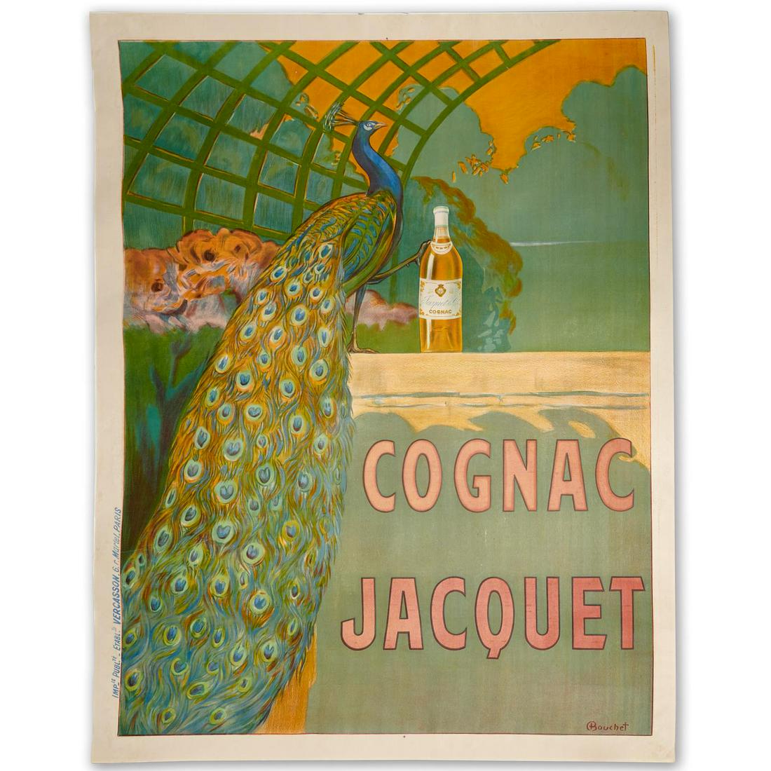 Camille Bouchet, Cognac Jacquet Art Nouveau poster (1 of 5)