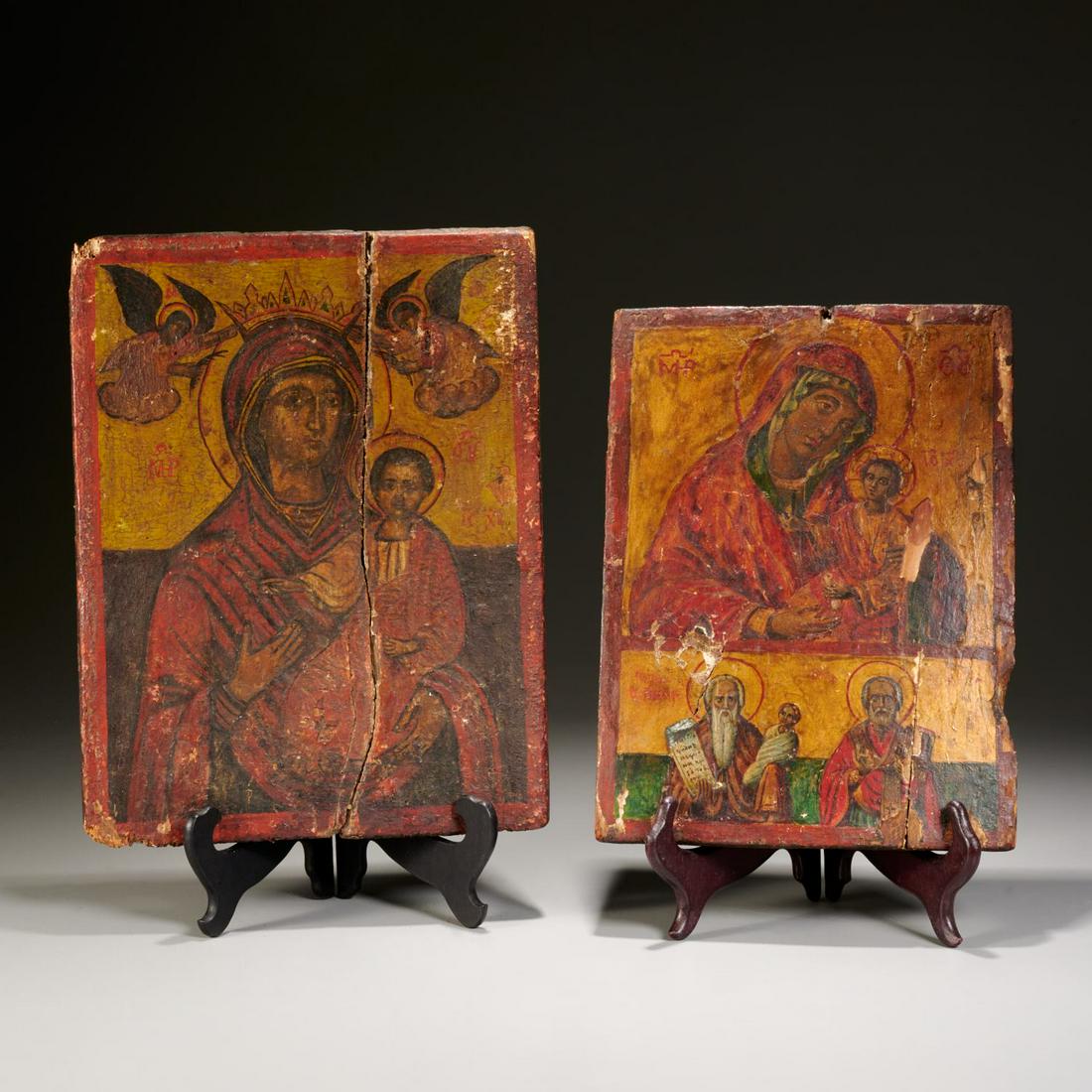 (2) antique church icons (1 of 7)