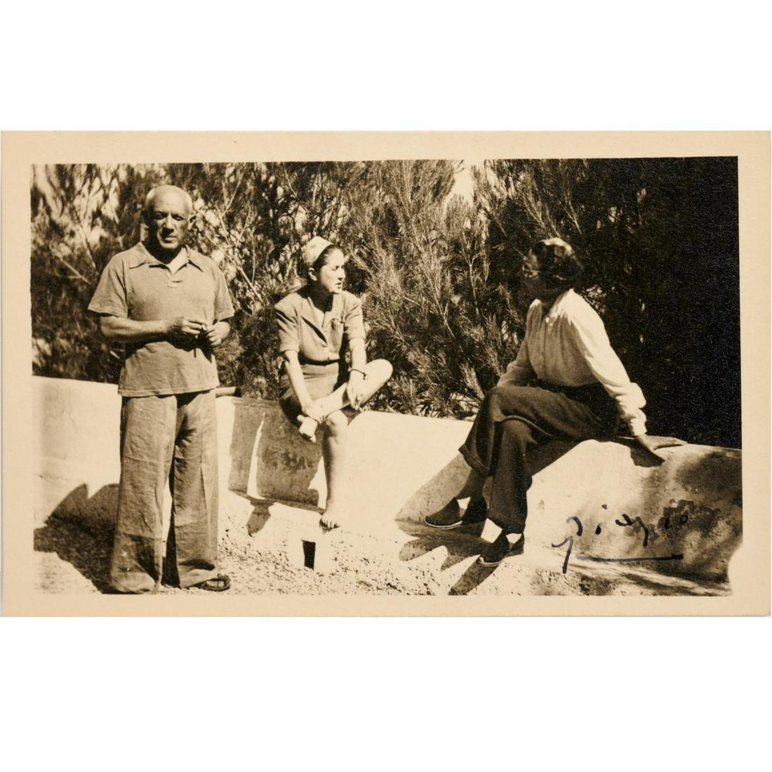 Pablo Picasso, Self-portrait with Friends (1 of 4)